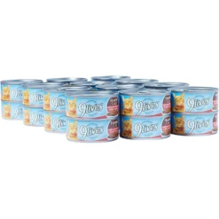 9 Lives Hearty Cuts With Real Beef & Chicken In Gravy Canned Cat Food -Furry Feast 100249 PT8. AC SS1800 V1682710729