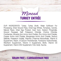 Wellness Complete Health Minced Poultry Pleasers Variety Pack Grain-Free Canned Cat Food -Furry Feast 102003 PT5. AC SS1800 V1612221429