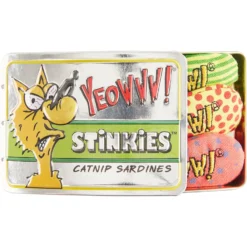Yeowww! Stinkies Catnip Sardines Cat Toys -Furry Feast 104516 PT2. AC SS1800 V1504635149