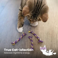 Catstages Night Time Catnip Rolls Cat Toy -Furry Feast 105803 PT5. AC SS1800 V1636518418