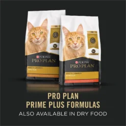 Purina Pro Plan Prime Plus Adult 7+ Chicken & Beef Entree Classic Canned Cat Food -Furry Feast 111098 PT6. AC SS1800 V1648503098
