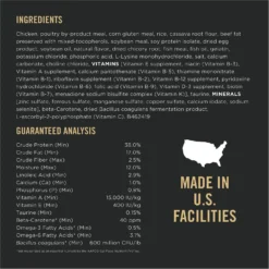 Purina Pro Plan Prime Plus Adult 7+ Chicken & Rice Formula Dry Cat Food -Furry Feast 111101 PT5. AC SS1800 V1649223107