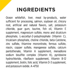 Purina Pro Plan Prime Plus Adult 7+ Ocean Whitefish & Salmon Entree Classic Canned Cat Food -Furry Feast 111105 PT5. AC SS1800 V1636675340