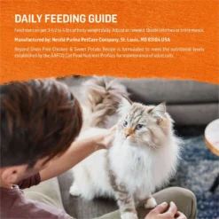 Purina Beyond Grain-Free Natural Pate Chicken & Sweet Potato Recipe Wet Cat Food -Furry Feast 112040 PT7. AC SS1800 V1700161506