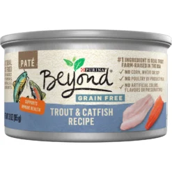 Purina Beyond Grain-Free Trout & Catfish Pate Recipe Canned Cat Food