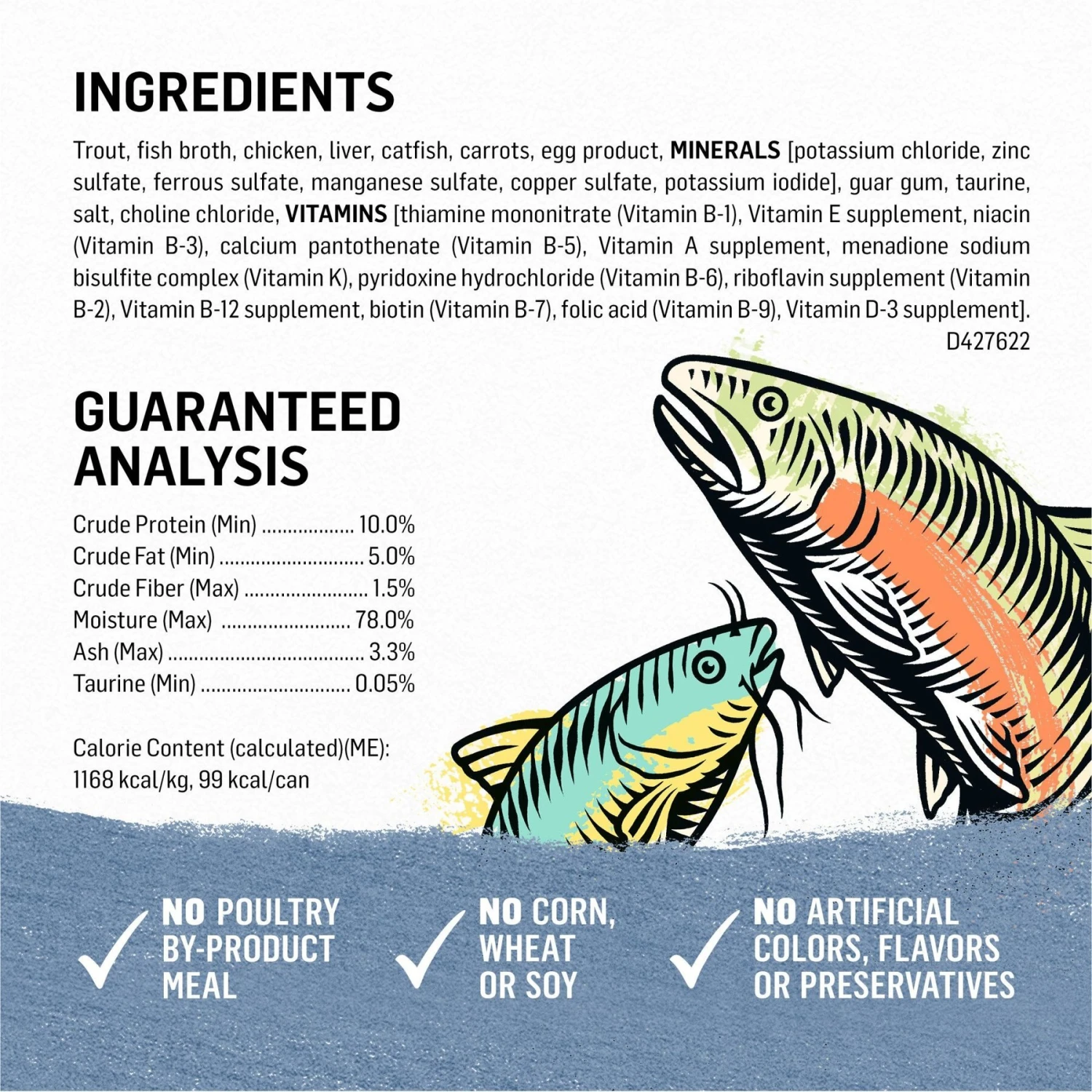 Purina Beyond Grain-Free Trout & Catfish Pate Recipe Canned Cat Food 5 Purina Beyond Grain-Free Trout & Catfish Pate Recipe Canned Cat Food - Image 5