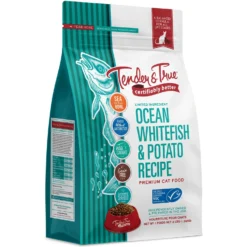 Tender & True Limited Ingredient Ocean Whitefish & Potato Recipe Grain-Free Dry Cat Food