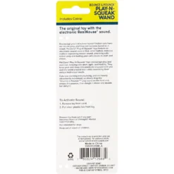 Pet Zone Bounce & Pounce Wand Cat Toy With Catnip -Furry Feast 115580 PT6. AC SS1800 V1527269253