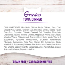 Wellness Natural Grain-Free Gravies Tuna Dinner Canned Cat Food -Furry Feast 118860 PT5. AC SS1800 V1695839118