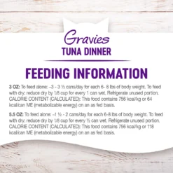Wellness Natural Grain-Free Gravies Tuna Dinner Canned Cat Food -Furry Feast 118860 PT7. AC SS1800 V1695839119