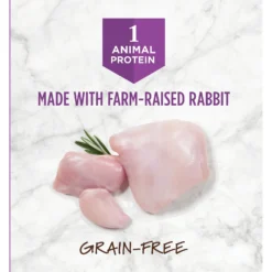 Instinct Limited Ingredient Diet Grain-Free Recipe With Real Rabbit Freeze-Dried Raw Coated Dry Cat Food -Furry Feast 119125 PT2. AC SS1800 V1553717345