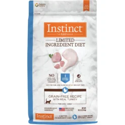 Instinct Limited Ingredient Diet Grain-Free Recipe With Real Turkey Freeze-Dried Raw Coated Dry Cat Food
