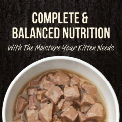 Merrick Backcountry Grain-Free Kitten Recipe Cuts Chicken & Duck In Gravy Cat Food Pouches -Furry Feast 123840 PT2. AC SS1800 V1638043921