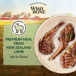 Wishbone Pasture New Zealand Lamb Grain-Free Complete Cat Health Dry Cat Food -Furry Feast 124079 PT2. AC SS1800 V1702503088