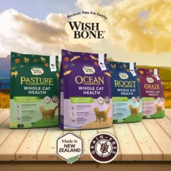 Wishbone Pasture New Zealand Lamb Grain-Free Complete Cat Health Dry Cat Food -Furry Feast 124079 PT7. AC SS1800 V1702503624