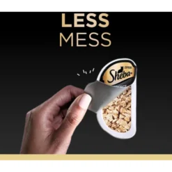 Sheba Perfect Portions Grain-Free Roasted Chicken, Gourmet Salmon & Signature Tuna Cuts In Gravy Variety Pack Adult Wet Cat Food Trays -Furry Feast 124879 PT2. AC SS1800 V1658218500