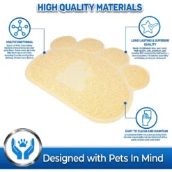 Pet Magasin Cat Litter Mats, 2-pack 8 Pet Magasin Cat Litter Mats, 2-pack -Furry Feast 125028 PT1. AC SS1800 V1663967748