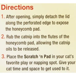Imperial Cat Scratch'n Pad Cat Scratcher -Furry Feast 125890 PT7. AC SS1800 V1535648561