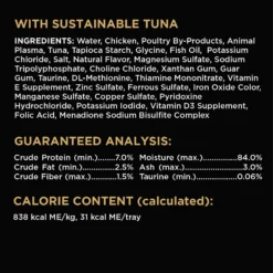 Sheba Perfect Portions Grain-Free Salmon & Sustainable Tuna Cuts In Gravy Entree Variety Pack Adult Wet Cat Food Trays -Furry Feast 126459 PT5. AC SS1800 V1658197605