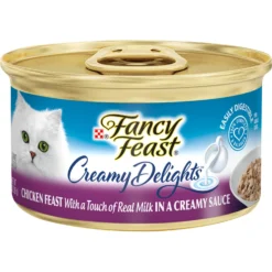 Fancy Feast Creamy Delights Chicken Feast In A Creamy Sauce Canned Cat Food