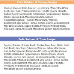 Nutro Perfect Portions Grain-Free Real Salmon & Tuna, Real Chicken & Shrimp Recipe Pate Variety Pack Adult Wet Cat Food Trays -Furry Feast 128569 PT5. AC SS1800 V1702678670
