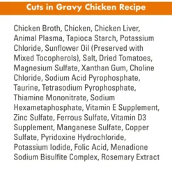 Nutro Perfect Portions Grain-Free Cuts In Gravy Chicken Recipe Adult Wet Cat Food Trays -Furry Feast 128571 PT5. AC SS1800 V1702678615