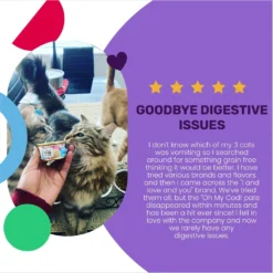 I And Love And You Oh My Cod! Pate Grain-Free Canned Cat Food -Furry Feast 130153 PT3. AC SS1800 V1692388689