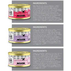 I And Love And You Variety Pack Wholly Cow!, Savory Salmon And Purrky Turkey Pate Canned Cat Food -Furry Feast 130179 PT6. AC SS1800 V1583853475