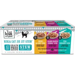 I And Love And You Chicky-Da-Lish, Salmon Chanted Evening And Tuna Fintastic Stew Variety Pack Canned Cat Food
