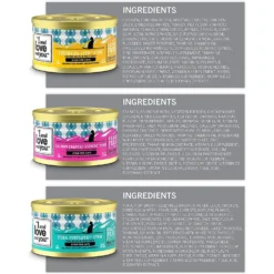 I And Love And You Chicky-Da-Lish, Salmon Chanted Evening And Tuna Fintastic Stew Variety Pack Canned Cat Food -Furry Feast 130181 PT6. AC SS1800 V1583853488