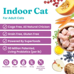 Solid Gold Let's Stay In Chicken, Lentil & Apple Recipe Adult Grain-Free Indoor Dry Cat Food 10 Solid Gold Let's Stay In Chicken, Lentil & Apple Recipe Adult Grain-Free Indoor Dry Cat Food -Furry Feast 130405 PT1. AC SS1800 V1696255580