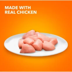 Iams Perfect Portions Healthy Kitten Chicken Recipe Pate Grain-Free Wet Cat Food Trays -Furry Feast 131321 PT4. AC SS1800 V1617076084