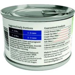 Solid Gold Tropical Blendz With Chicken Liver & Coconut Oil Pate Grain-Free Canned Cat Food -Furry Feast 133699 PT4. AC SS1800 V1543527754