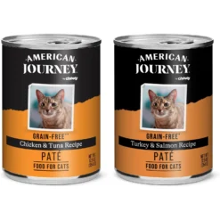 American Journey Paté Poultry & Seafood Variety Pack Grain-Free Canned Cat Food