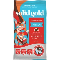 Solid Gold Touch Of Heaven Chicken & Sweet Potato Recipe Kitten Grain-Free Dry Cat Food
