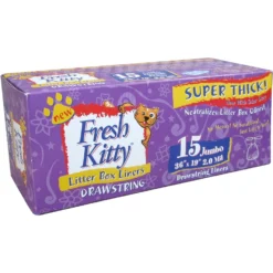 Fresh Kitty Jumbo Thick Litter Box Liners