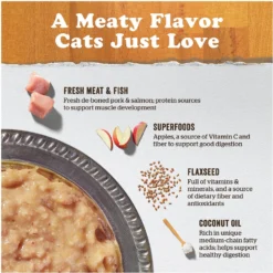 Now Fresh Grain-Free Pork Pate Wet Cat Food -Furry Feast 138473 PT2. AC SS1800 V1637790819