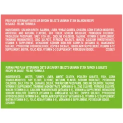 Purina Pro Plan Veterinary Diets UR Urinary St/Ox Savory Selects Variety Pack Wet Cat Food -Furry Feast 139638 PT2. AC SS1800 V1700162383