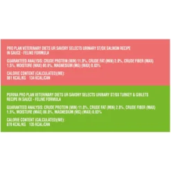 Purina Pro Plan Veterinary Diets UR Urinary St/Ox Savory Selects Variety Pack Wet Cat Food -Furry Feast 139638 PT3. AC SS1800 V1699391293