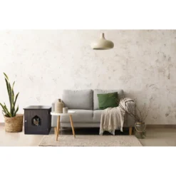 TRIXIE Wooden Cat Home & Litter Box Cover -Furry Feast 139642 PT1. AC SS1800 V1685977240