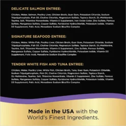 Sheba Perfect Portions Seafood Pate Variety Pack Grain-Free Adult Wet Cat Food Trays -Furry Feast 140273 PT6. AC SS1800 V1626816386