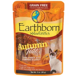 Earthborn Holistic Autumn Tide Tuna Dinner With Pumpkin In Gravy Grain-Free Cat Food