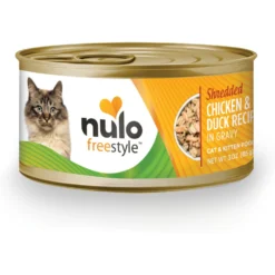 Nulo Freestyle Shredded Chicken & Duck In Gravy Grain-Free Canned Cat Food