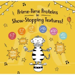 Tiny Tiger Pate Beef & Poultry Recipes Variety Pack Grain-Free Canned Cat Food -Furry Feast 141887 PT8. AC SS1800 V1648747309
