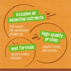 Friskies Extra Gravy Pate With Chicken In Savory Gravy Canned Cat Food -Furry Feast 142579 PT7. AC SS1800 V1700158494