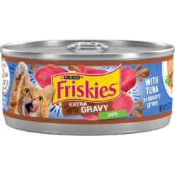 Friskies Extra Gravy Pate With Tuna In Savory Gravy Canned Cat Food
