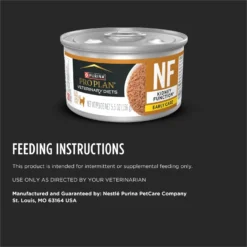 Purina Pro Plan Veterinary Diets NF Kidney Function Early Care Wet Cat Food -Furry Feast 142664 PT7. AC SS1800 V1700162309