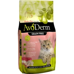 AvoDerm Grain-Free Salmon With Tuna Meal Dry Cat Food