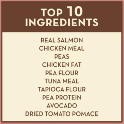 AvoDerm Grain-Free Salmon With Tuna Meal Dry Cat Food -Furry Feast 143706 PT2. AC SS1800 V1663270962