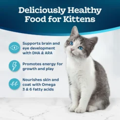 Blue Buffalo Tastefuls Natural Chicken Dry Kitten Food -Furry Feast 144079 PT3. AC SS1800 V1692642813
